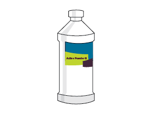 Active Powder B bottle